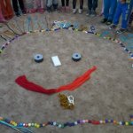 Společné vytváření kytičky 2015